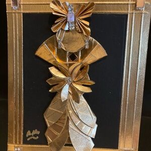 African American 3D Art Greeting Card